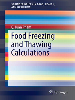 cover image of Food Freezing and Thawing Calculations